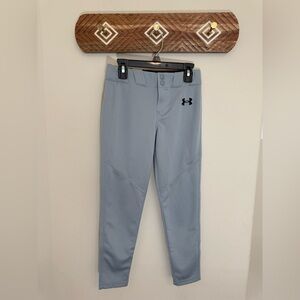 Under Armour Youth Baseball Pants Grey Size Youth Small